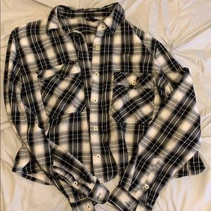 Cropped flannel!